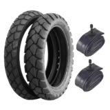 PAR PNEU 130/80-17 TT 65S + 100/90-19 57H METZELER TOURANCE 57H + CAMARAS SHIVER