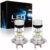 2 Lâmpadas LED De Alta Potência H7 100W Para Dirigir Neblina 20SMD 6000K Brancas