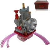 Carburador 34mm Modelo Koso Keihin Powerjet Crf 230 F Cbx 250 Twister Xr 250 Tornado Nx 400 Falcon