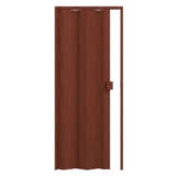 Porta Sanfonada de Pvc 210x72cm Permatti Mogno Madeira