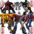 Transformador Studio Série Shockwave Optimus Prime Dark Commander MegaTank Móvel Transformar Robô Modelo Actio