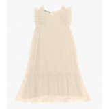 Vestido Infantil em Tule Lantejoulas Trick Nick Amarelo