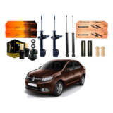 Kit Amortecedor Dianteiro Traseiro. Logan 1.6 2014 A 2020