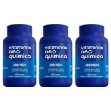 Kit c/3 Vitamina Neo Química Homem – 60 Cpr