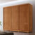 Guarda Roupa Casal Connor MDF 3 Portas 6 Cabideiros com Pés Moderna Mobília