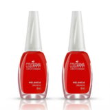 Kit 2 Esmaltes Colorama Cremoso Melancia