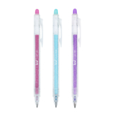 Caneta esferográfica gel apagável 0.7mm Glitter BRW