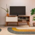 Quarto Bebê Completo Berço Americano Ben 3 Em1 Guarda Roupa 4 Portas e Cômoda Uli 4 Gavetas 100% MDF