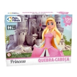 Quebra-Cabeça Princess 150 Peças – Pais e Filhos