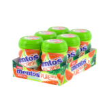 Gomas de Mascar, Sem Açúcar, Sabor de Melancia, Display, Mentos, Pure Fresh – 336 g | 6 Unidades
