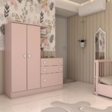 Guarda-Roupa Infantil com Cômoda Colorê 2 Portas 3 Gavetas – Panorama Móveis