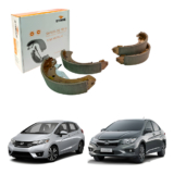 Sapata Lona Freio City Civic Fit 1.5 1.7 16V Original Starke
