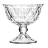 Taça para Sobremesa Lyor Diamond Fio de Ouro Cristal 180ml
