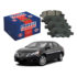 Kit 4 Molas Esportivas Renault Clio 1.0 Até 2012 Red Coil