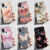 Capa De Telefone Impressa Para Nokia C21 Plus/C22 Silicone Macio Preto Bonito Flor Dos Desenhos Animados Embalagem