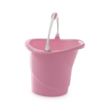 Balde Adoleta Cajovil 13 Litros Rosa Bebê