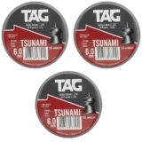 Kit 300 Chumbinhos 6.0 Caça Perfuração Impacto Tsunami Ntk