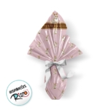 Saco Express 39x39cm Para Ovos de 350g a 500g – Classique Bunny Rosa – 5 unidades – Cromus – Rizzo