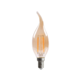 Lâmpada Filamento 4w Vela-bico E14 2200k Bivolt