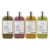 mucent abc vigor body wash 300ml (green forest, red velvet, mellow yellow, fresh lime), body cream 300ml