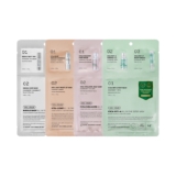 vt cosmetics all in one 3step mask 4types (reedle shot, vita-light, cica collagen, cica reti-a)