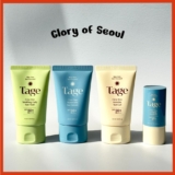 TAGE Cica-Tree Suncare 4 Types (  Soothing Daily Sun Fluid 50ml,  Water Jelly Sun Serum 50ml,  Invisible Sun Gel 50ml, Cooling Sun Stick 19g )
