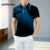 Lovito Camisa Polo Masculina Geométrica Casual Primavera/Verão LNE122067