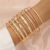 Lovito Pulseira de Metal com Textura LCS28A86