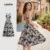 Lovito Vestido feminino com alças largas e barra plissada para primavera verão L138ED298