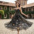 Lovito Vestido Refinado com Babados para Primavera Verão Feminino L149LD143