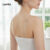 Lovito Refine Acessório de Lingerie Casual Coração – Transparente Alça Ajustável L8LD006