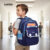 Mochilas escolares para alunos do ensino fundamental séries 1 a 5 estilo britânico para meninos meninas e crianças