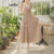 Lovito Vestido Feminino Liso Plissado Casual Para Verão L120LD1380