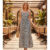 Lovito Vestido Feminino Primavera Verão Estilo Nacional Elegante L150ED258