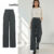 Lovito Calça Casual Feminina Lisa Básica Modelo LAD106654