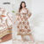 Lovito Refine Boho Curva Plus Size Padrão Vestido Primavera/Verão Para Mulheres LNE105016