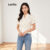 Lovito Blusa Feminina Elegante Formato Coração LBL16342