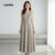 Lovito Vestido Feminino Casual Plissado Geométrico Leve Confortável Primavera Verão L137ED488