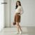 Lovito Shorts Femininos Casuais com Botões Simples L114AD344