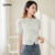 Lovito Blusa Feminina Elegante Nó Tie-Dye L112ED617