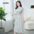 Lovito Vestido Casual Estampado Geométrico Primavera/Verão Feminino L154ED627