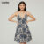 Lovito Vestido Feminino Boho Paisley LNM72084