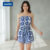 Lovito Macacão Boho Estampa Tribal Feminino Padrão L133ED044