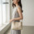 Lovito Casual Simples Alta Qualidade Bolsa Balde Pequena de Ombro para Mulheres LFA76051