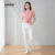 Lovito Blusa Feminina Sofisticada de Botão Lisa L132ED246