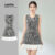 Lovito Refine Vestido Feminino Elegante Xadrez Plissado Verão Primavera LR4ED030