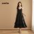 Lovito Refine Vestido Casual De Renda Verão Primavera Para Mulheres LNA58337 (Multicolorido)