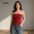 Lovito Regata Feminina Primavera Verão Com Laço Delicado L104ED993