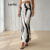 Lovito Saias Femininas Zebra Colorblock Verão Primavera LNL70061