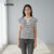 Lovito Blusa Casual Listrada Franzida Para Mulheres LNE46342
